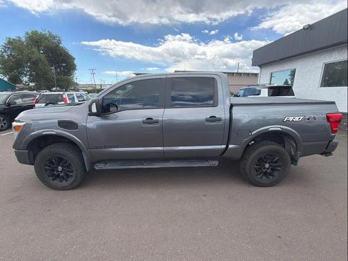 Gun Metallic 2017 Nissan Titan PRO-4X