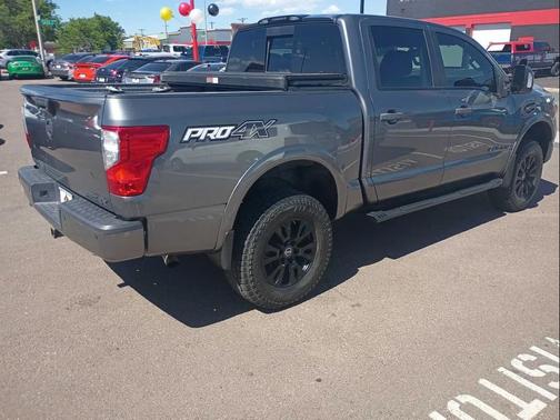 Gun Metallic 2017 Nissan Titan PRO-4X