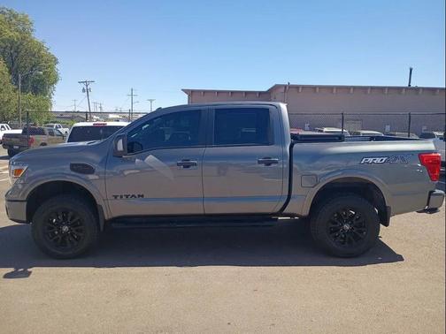 Gun Metallic 2017 Nissan Titan PRO-4X