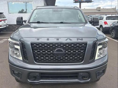 Gun Metallic 2017 Nissan Titan PRO-4X