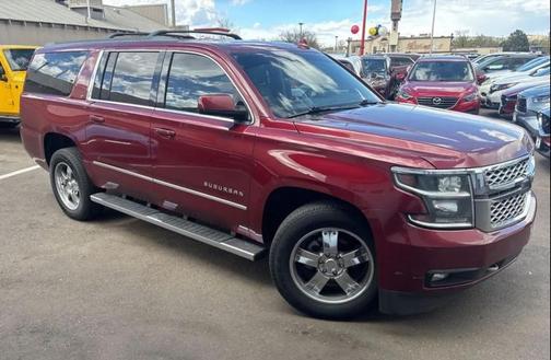 Siren Red Tintcoat 2018 Chevrolet Suburban LT