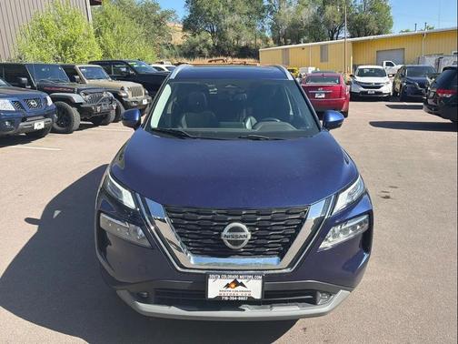 Blue 2021 Nissan Rogue SL