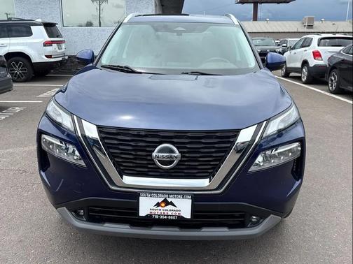 Blue 2021 Nissan Rogue SL