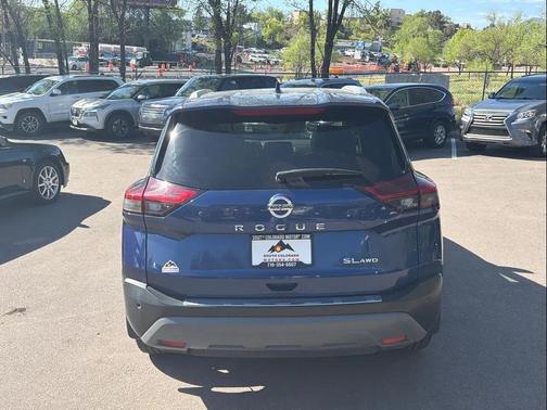 Blue 2021 Nissan Rogue SL