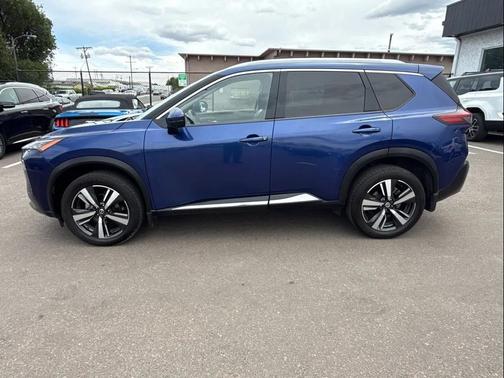 Blue 2021 Nissan Rogue SL