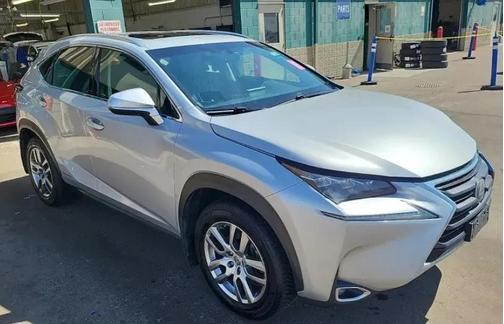 Silver 2016 Lexus NX 300h Base