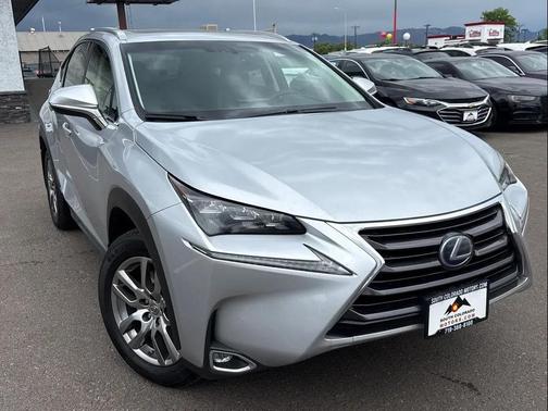 Silver 2016 Lexus NX 300h Base
