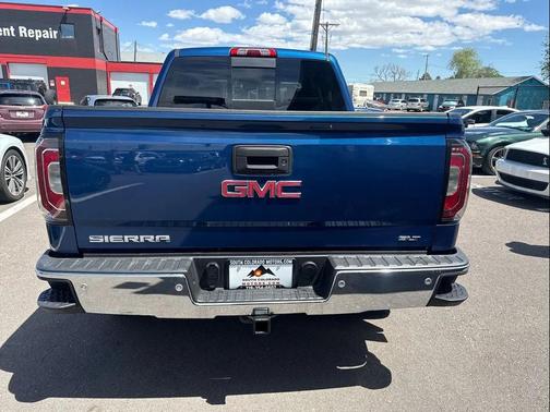Stone Blue Metallic 2017 GMC Sierra 1500 SLT