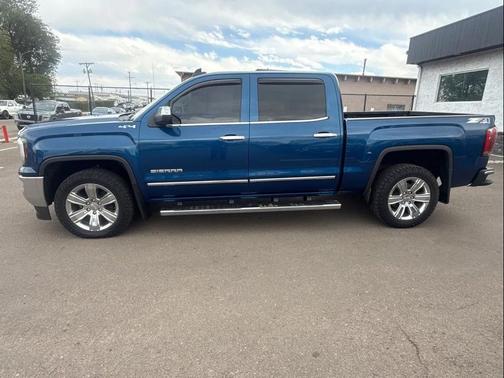 Stone Blue Metallic 2017 GMC Sierra 1500 SLT