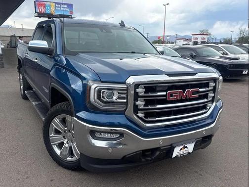 Stone Blue Metallic 2017 GMC Sierra 1500 SLT