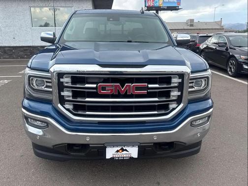 Stone Blue Metallic 2017 GMC Sierra 1500 SLT