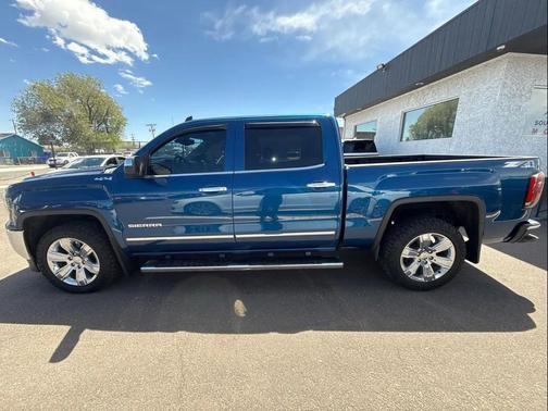 Stone Blue Metallic 2017 GMC Sierra 1500 SLT