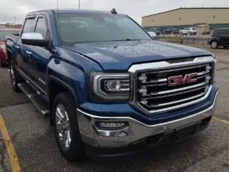 Stone Blue Metallic 2017 GMC Sierra 1500 SLT