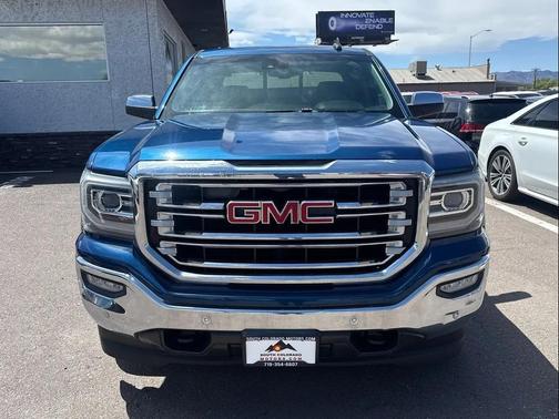 Stone Blue Metallic 2017 GMC Sierra 1500 SLT