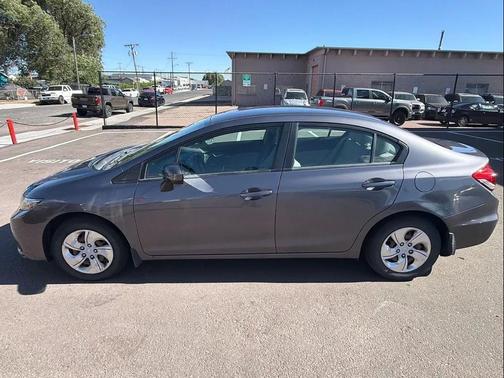 Alabaster Silver Metallic 2014 Honda Civic LX