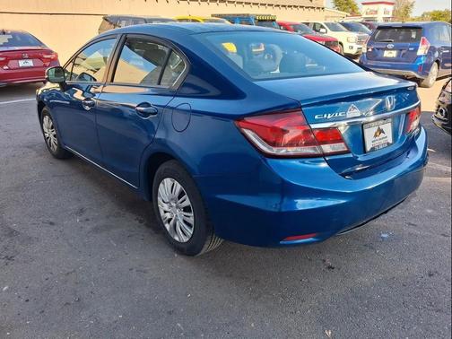 Dyno Blue Pearl 2013 Honda Civic LX