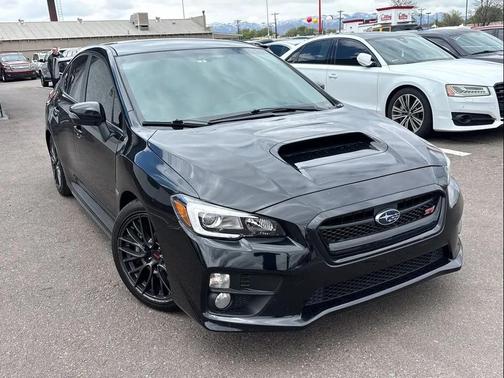 Crystal Black Silica 2017 Subaru WRX STI Limited