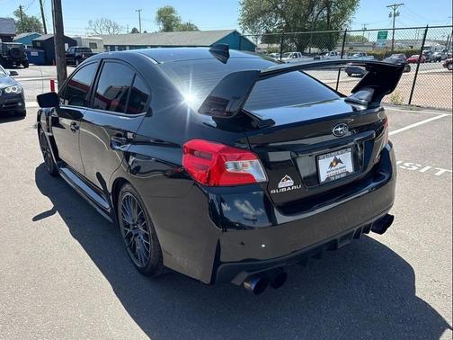 Crystal Black Silica 2017 Subaru WRX STI Limited