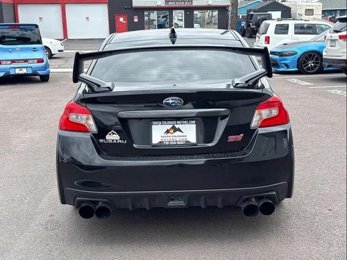 Crystal Black Silica 2017 Subaru WRX STI Limited