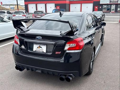 Crystal Black Silica 2017 Subaru WRX STI Limited