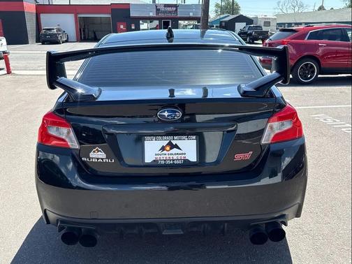 Crystal Black Silica 2017 Subaru WRX STI Limited