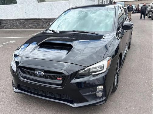 Crystal Black Silica 2017 Subaru WRX STI Limited