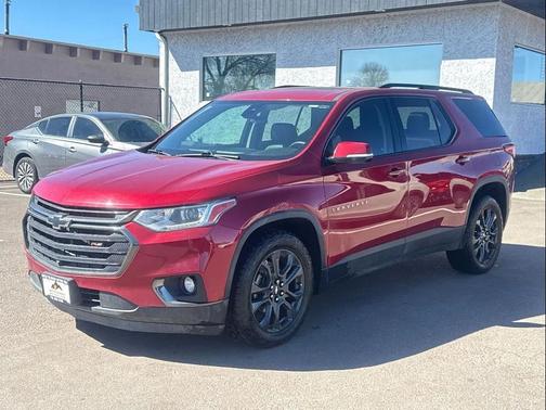 Cajun Red Tintcoat 2020 Chevrolet Traverse RS