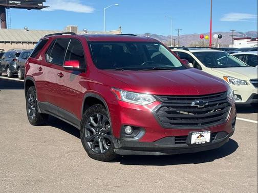 Cajun Red Tintcoat 2020 Chevrolet Traverse RS