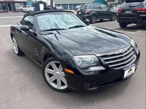 Black Clearcoat/Black Cloth Top 2005 Chrysler Crossfire Base