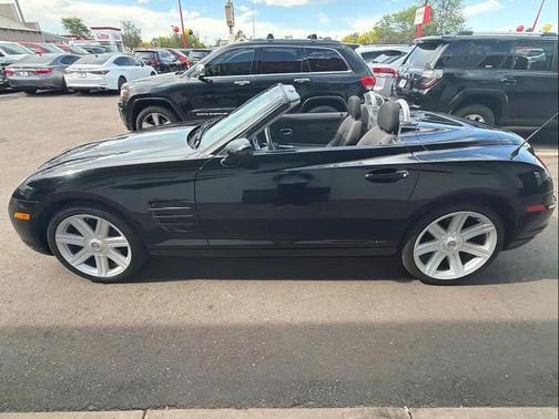 Black Clearcoat/Black Cloth Top 2005 Chrysler Crossfire Base