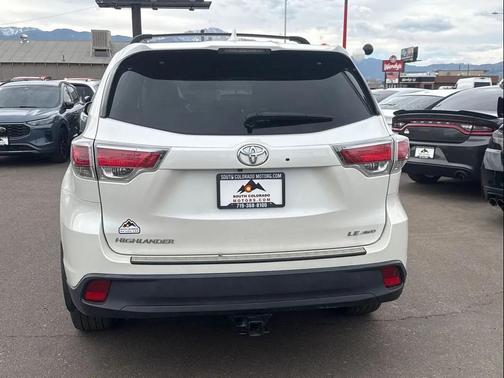 Blizzard Pearl 2015 Toyota Highlander LE