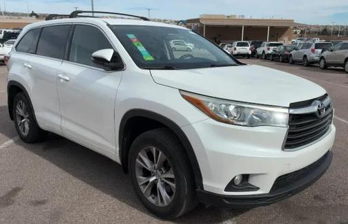 Blizzard Pearl 2015 Toyota Highlander LE