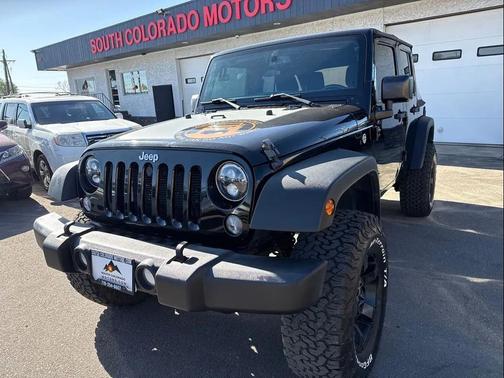Black Clearcoat 2016 Jeep Wrangler Unlimited Sport