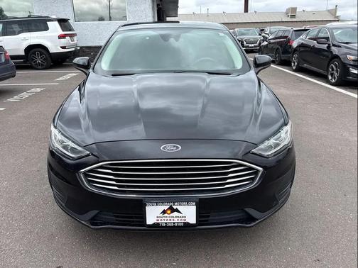 Agate Black 2019 Ford Fusion SE