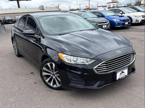 Agate Black 2019 Ford Fusion SE