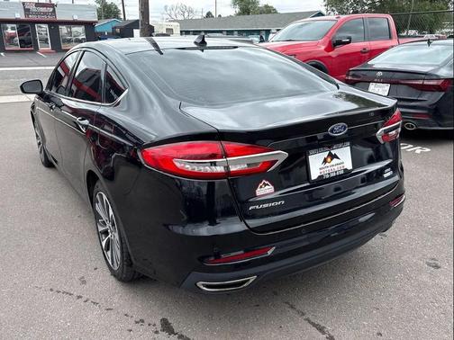 Agate Black 2019 Ford Fusion SE