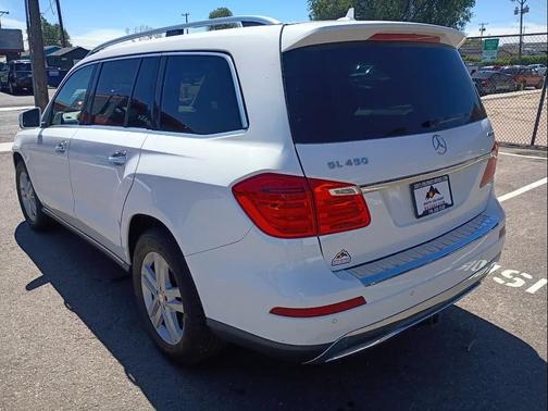White 2014 Mercedes-Benz GL-Class 4MATIC