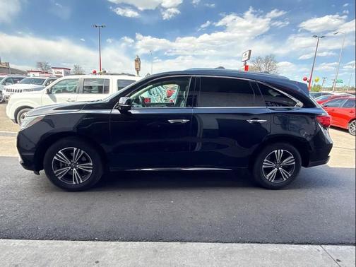 Crystal Black Pearl 2018 Acura MDX 3.5L