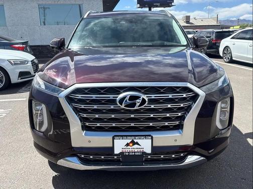 Sierra Burgundy 2020 Hyundai PALISADE Limited