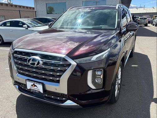 Sierra Burgundy 2020 Hyundai PALISADE Limited
