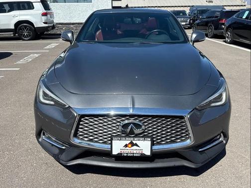 Graphite Shadow 2017 INFINITI Q60 3.0t Red Sport 400