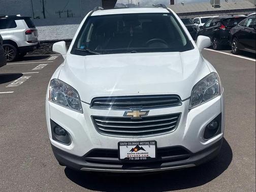 White 2015 Chevrolet Trax LTZ