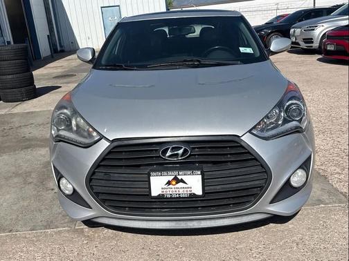 Ironman Silver Metallic 2015 Hyundai Veloster Turbo
