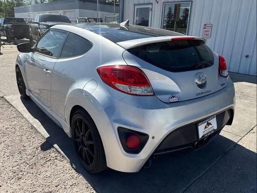 Ironman Silver Metallic 2015 Hyundai Veloster Turbo