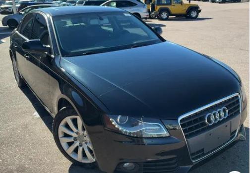 Black 2012 Audi A4 2.0T Premium