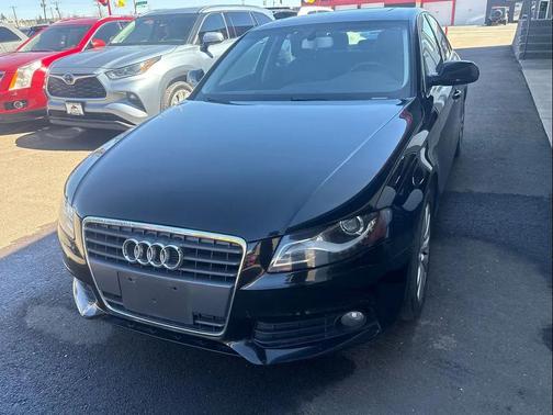 Black 2012 Audi A4 2.0T Premium