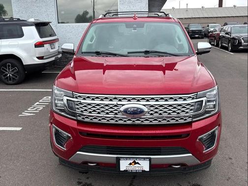 Rapid Red Metallic Tinted Clearcoat 2021 Ford Expedition Max Platinum