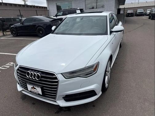 White 2017 Audi A6 2.0T Premium
