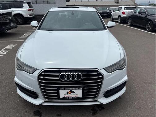 White 2017 Audi A6 2.0T Premium