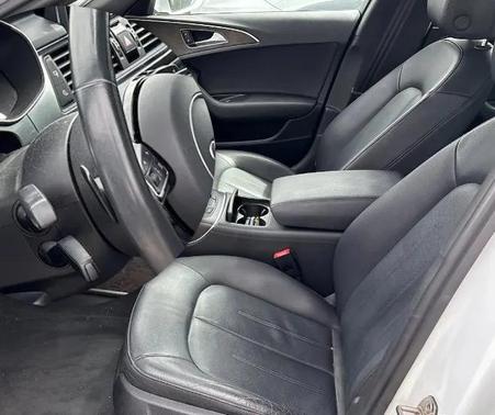 White 2017 Audi A6 2.0T Premium